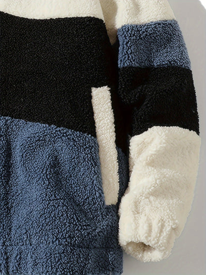 Henri Summit Sherpa Veste Oversize | Bordure en Sherpa Veste