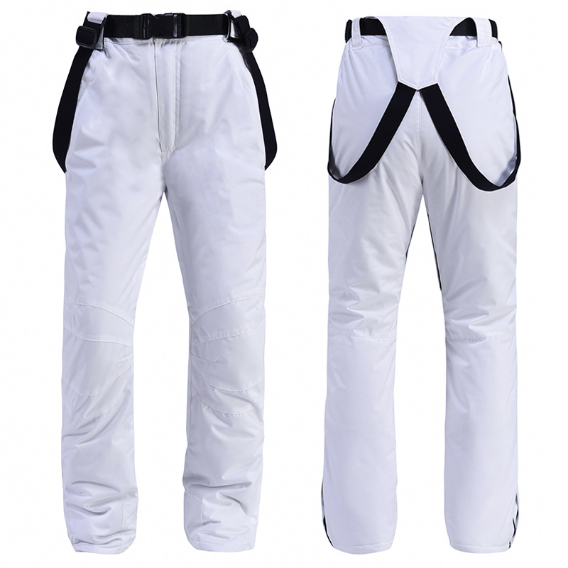 Pantalon de ski homme – Imperméable – Bretelles amovibles – Coupe ajustable