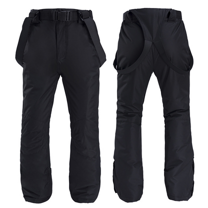 Pantalon de ski homme – Imperméable – Bretelles amovibles – Coupe ajustable