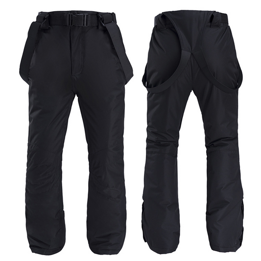 Pantalon de ski homme – Imperméable – Bretelles amovibles – Coupe ajustable