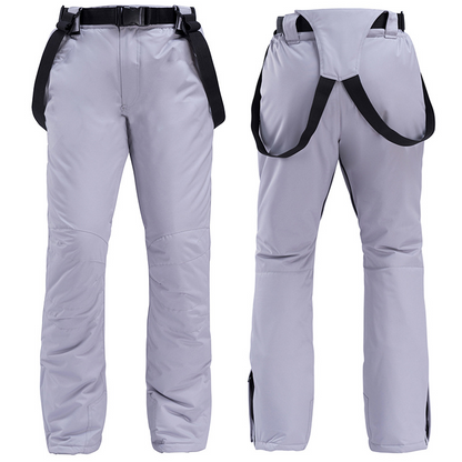 Pantalon de ski homme – Imperméable – Bretelles amovibles – Coupe ajustable