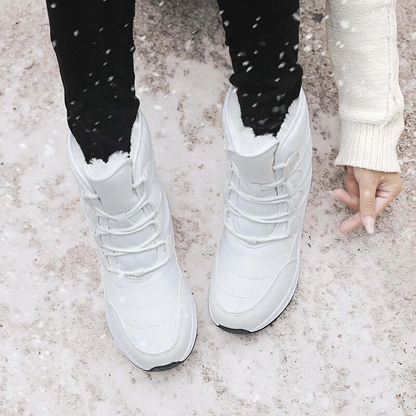Bottes de combat femme – Mi-mollet – Doublure chaude – Imperméables – Semelle crantée