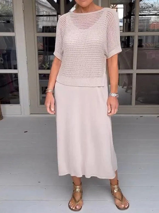 Robe Salopette Femme – Coupe Ample – Ensemble Décontracté – Tissu Respirant Doux