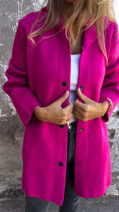 Luxueux cardigan en tricot à capuche long et chaud pour femme