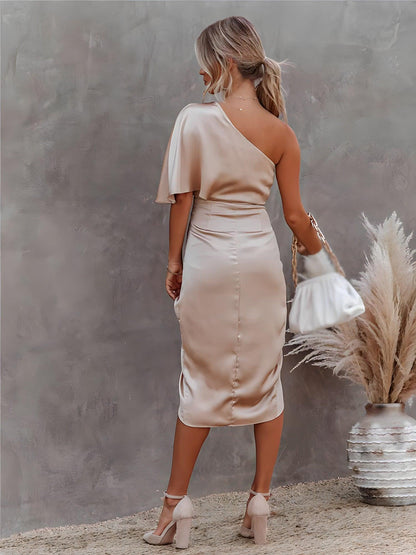 SUZANNE - Robe de soirée élégante en soie
