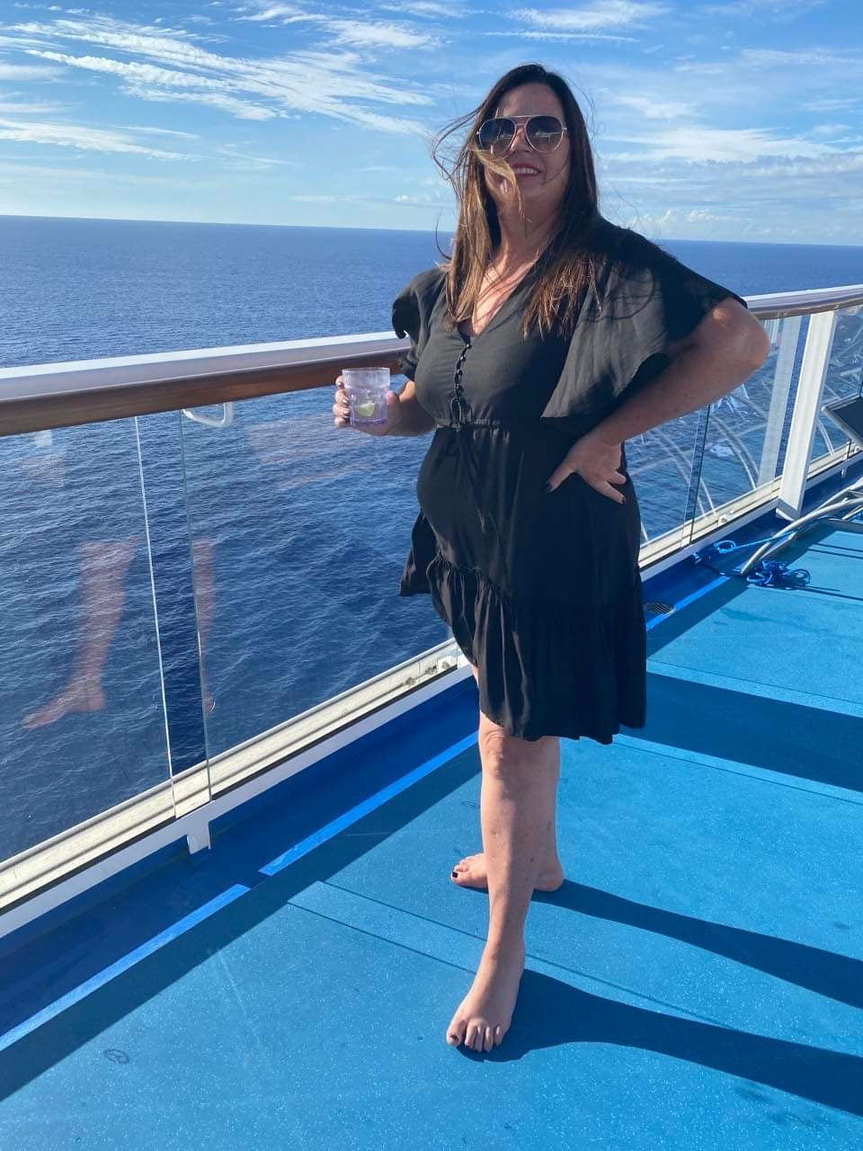 Robe Femme - Imprimé Fleuri - Coupe Évasée - Col V - Manches Courtes Volantes