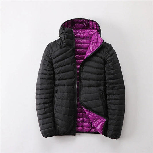 Veste matelassée femme – Coupe droite – Capuche rembourrée – Déperlante zippée