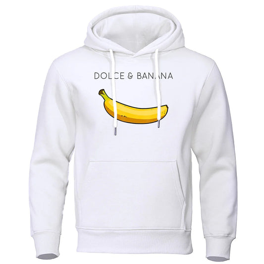 Sweat à capuche homme – Coupe décontractée – Coton – Motif graphique ludique