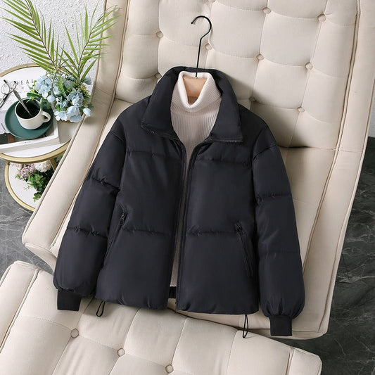 Veste matelassée femme – Coupe oversize – Col montant – Déperlante et chaude
