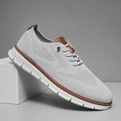 Baskets homme – Maille douce – Semelle flexible légère – Coupe décontractée respirante