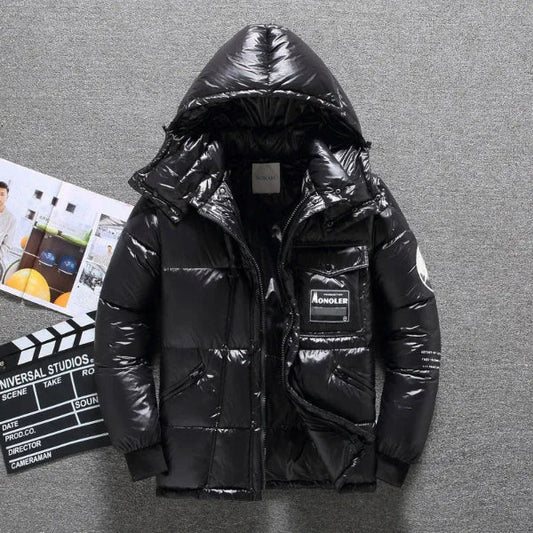 Veste matelassée homme – Déperlante – Capuche – Coupe standard – Style décontracté