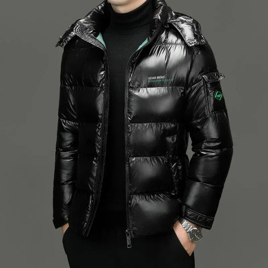 Veste matelassée homme – Coupe régulière – Col montant – Fermeture zippée – Déperlante