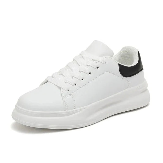 Homme Baskets - Cuir Synthétique - Coupe Montante - Semelle Plateforme