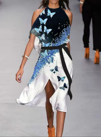Laura - Magnifique robe aux épaules ouvertes