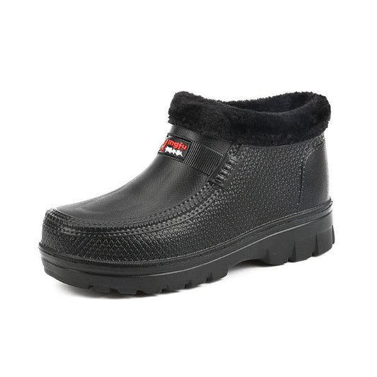 Bottes homme mi-montantes – Imperméables – Intérieur chaud – Semelle antidérapante