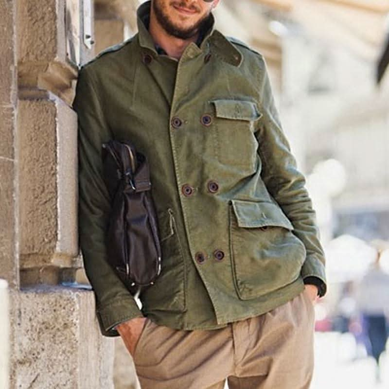 Veste robuste, pratique, intemporelle pour homme