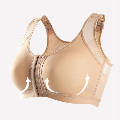 Soutien-gorge femme – Maintien structuré – Bretelles larges – Fermeture frontale