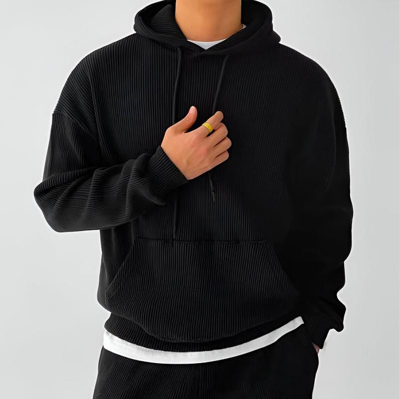 Noah Hoodie Côtelé | Confortable Sweatshirt