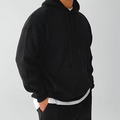 Noah Hoodie Côtelé | Confortable Sweatshirt