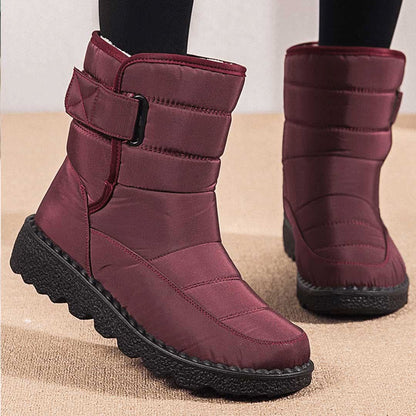 Bottes Femme - Imperméables et Chaudes - Doublure Isolante - Semelle Antidérapante