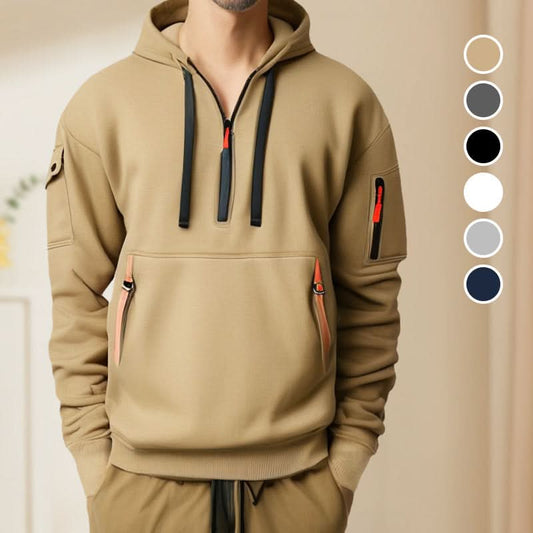 Sweat à capuche élégant, pratique, confortable pour homme