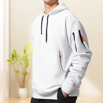 Sweat à capuche élégant, pratique, confortable pour homme