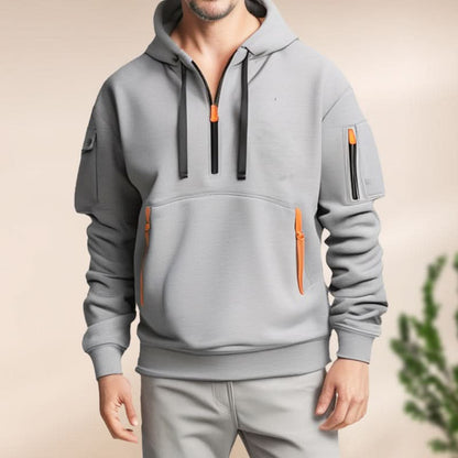 Sweat à capuche élégant, pratique, confortable pour homme