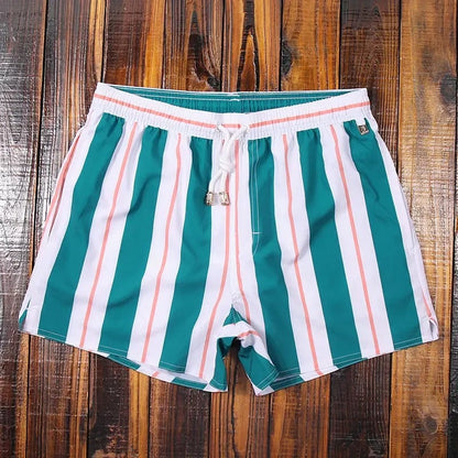 Short pour homme – Coupe décontractée – Tissu respirant – Taille élastique avec cordon