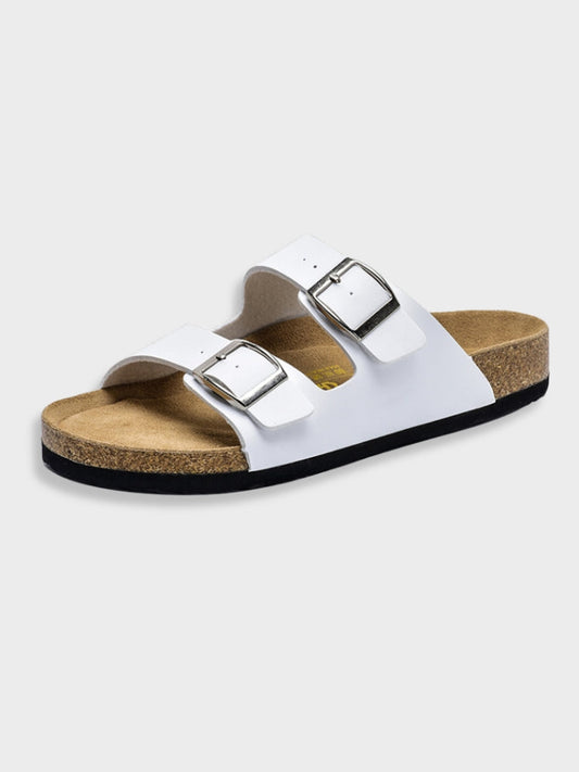 Sandales unisexe – Bout ouvert – Semelle ergonomique – Brides réglables confortables