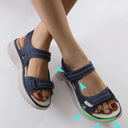 Sandales orthopédiques femme – Semelle ergonomique – Brides réglables – Antidérapantes
