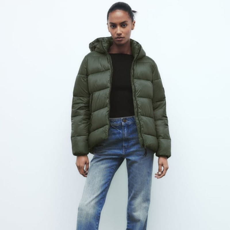 Amélie Veste Chaude | À La Mode Fermeture Éclair Veste