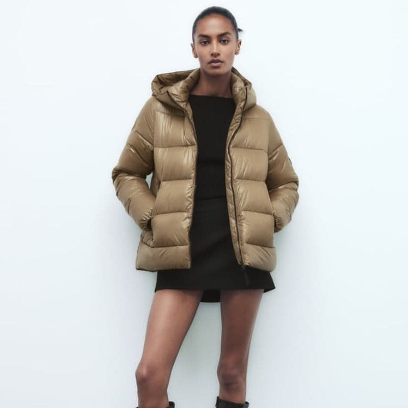 Amélie Veste Chaude | À La Mode Fermeture Éclair Veste