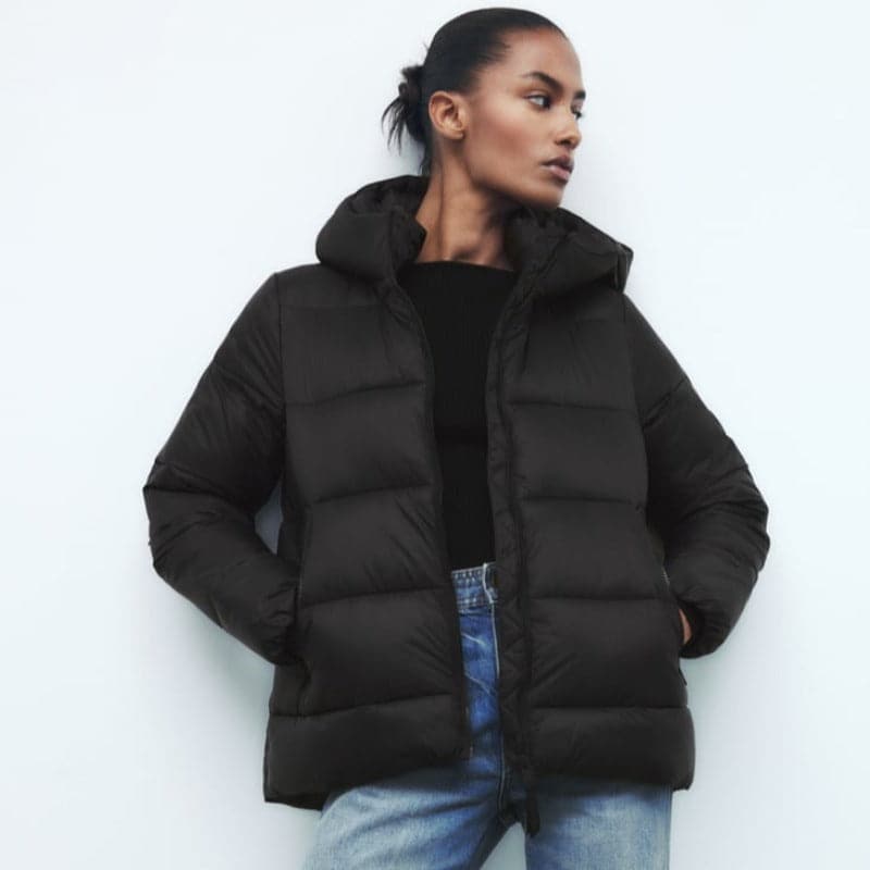 Amélie Veste Chaude | À La Mode Fermeture Éclair Veste